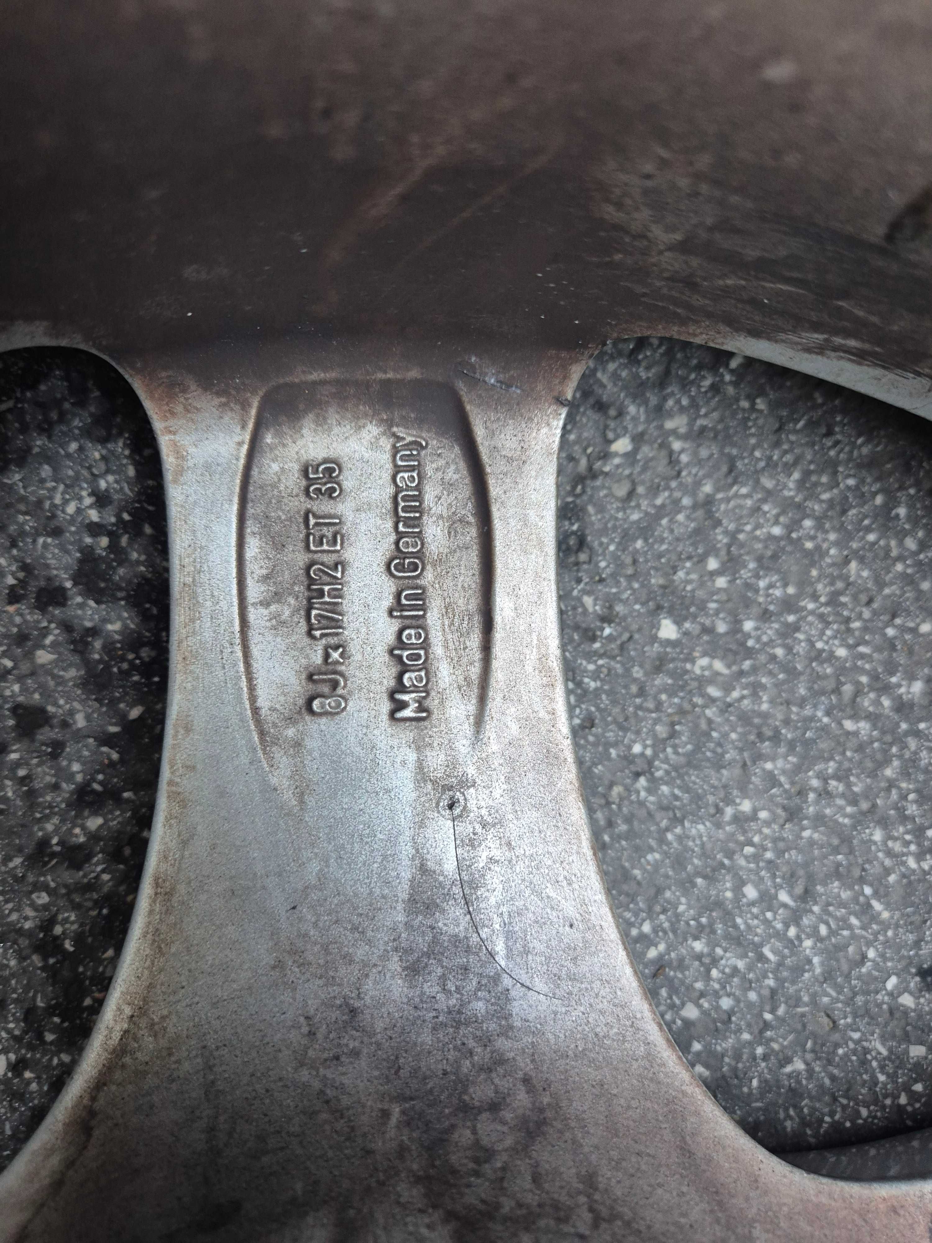 4 джанти 17 цола  RONAL , 5x114,3 с гуми GOODEAR 225/45R17