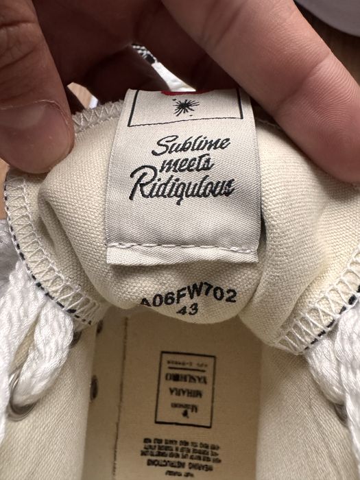 Maison Mihara Yasuhiro Peterson High-Top Sneakers