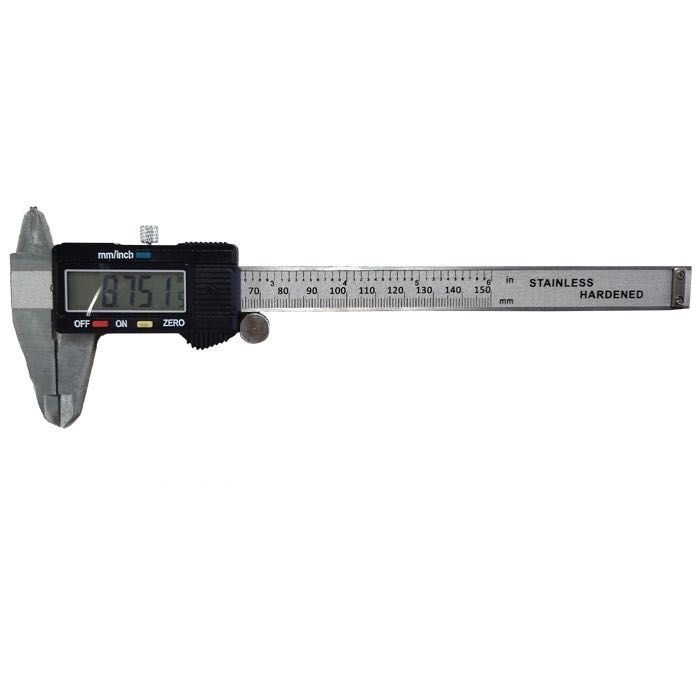 Здрав Стоманен Метален дигитален шублер в кутия 150mm