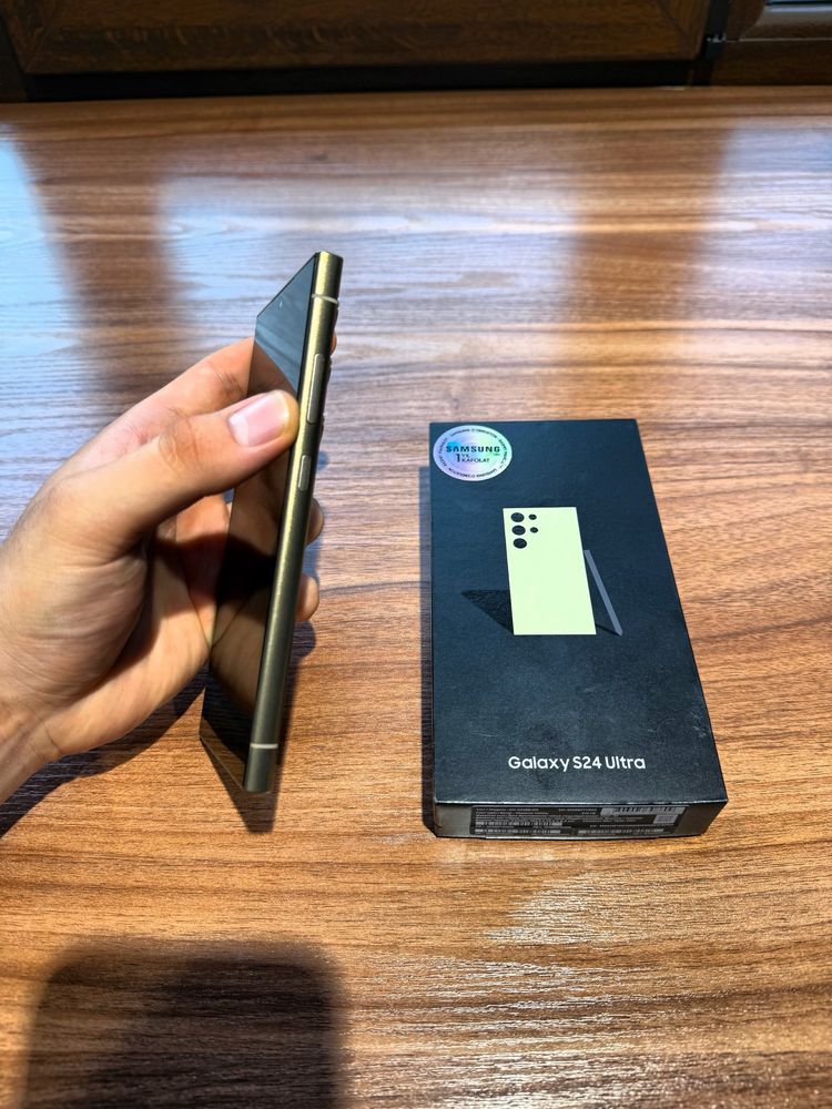 Samsung S24 Ultra 24/512gb Titanium yellow yengidek!