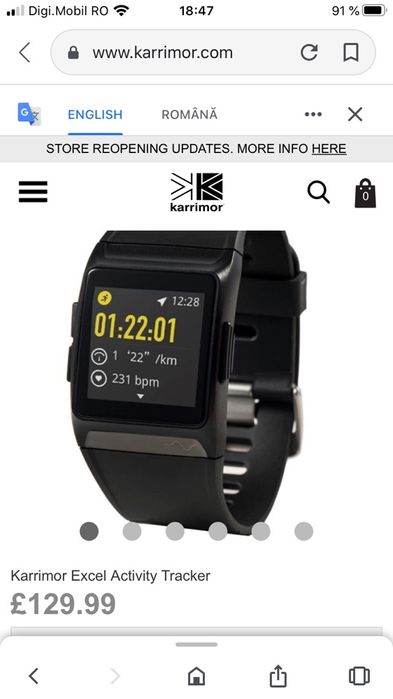 Smartwatch Karrimor