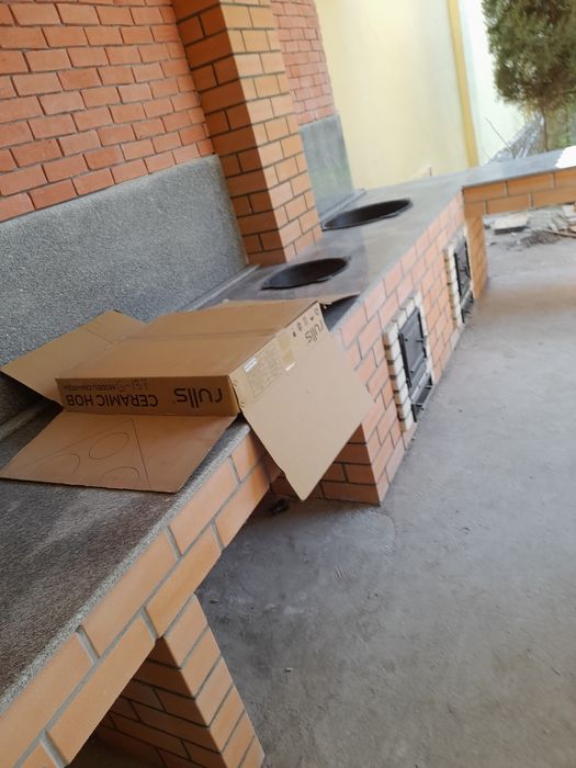 Летни кухнига тош терамиз келишилган нархда