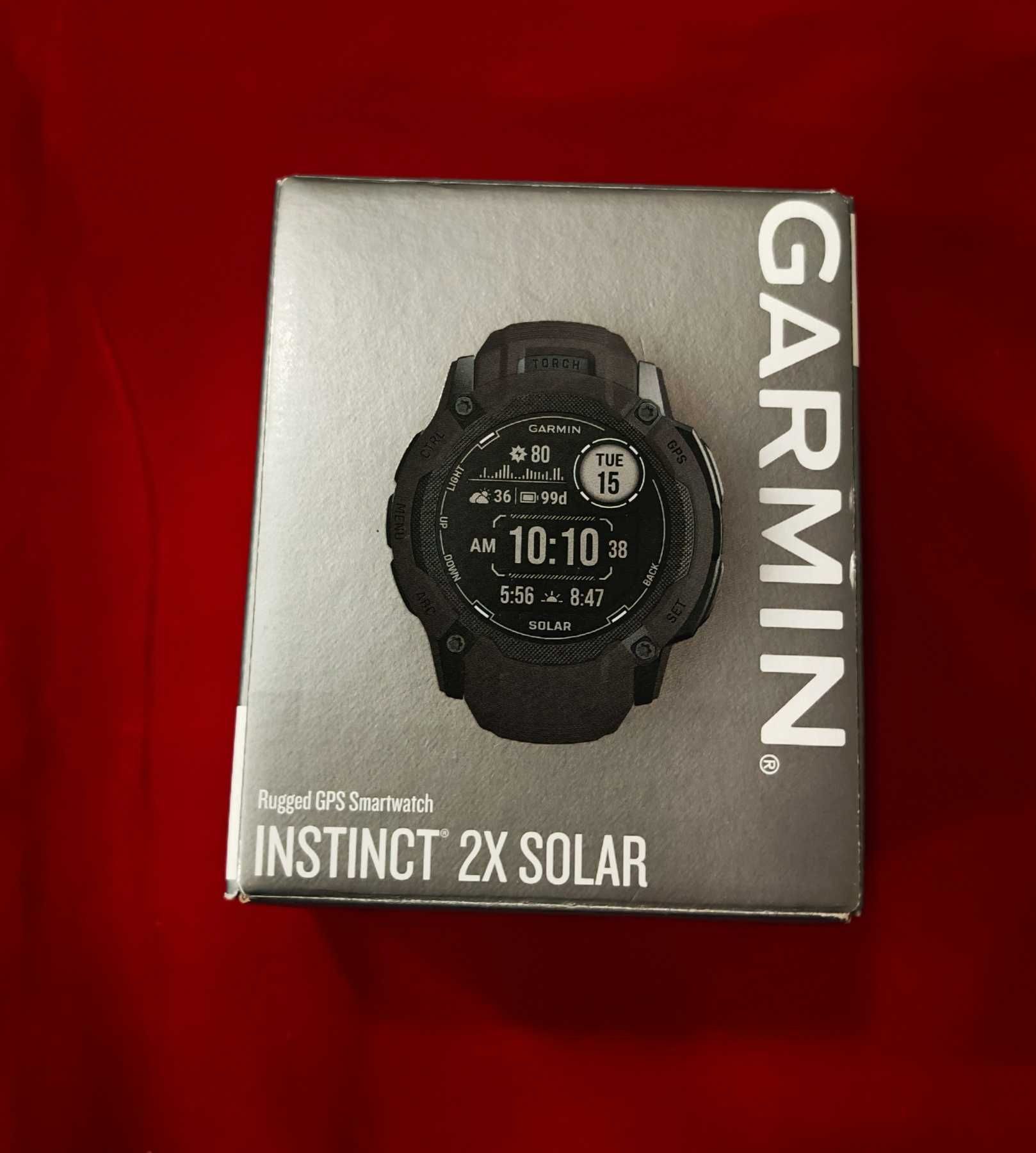 ***НОВ/Гаранция*** Garmin Instinct 2X Solar