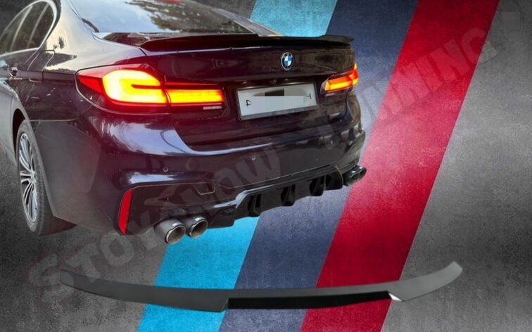 Бмв Г30 Лип спойлер за багажник (Заден Капак) / BMW G30 Batman Spoiler