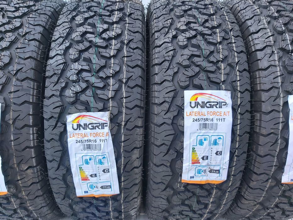 245/75 R16, 111T, UNIGRIP A/T, Anvelope All Terrain M+S