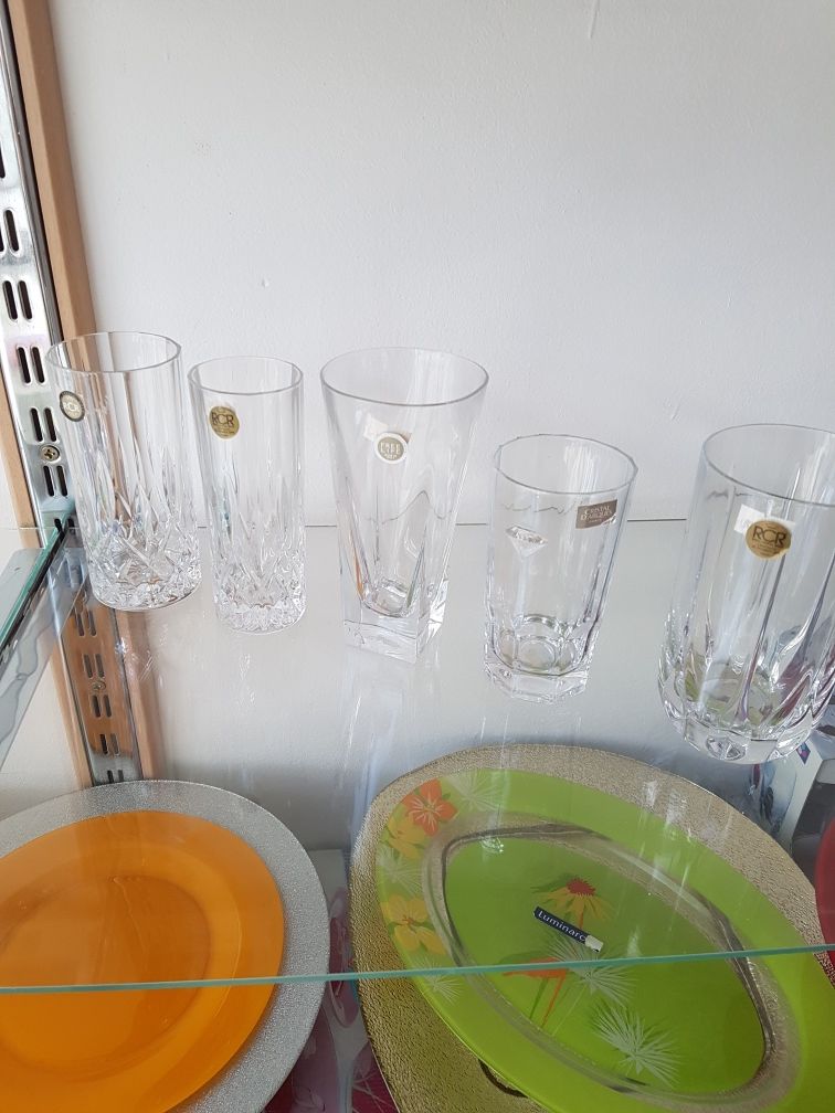 Чаши , кристал , стъкло - до 10лв