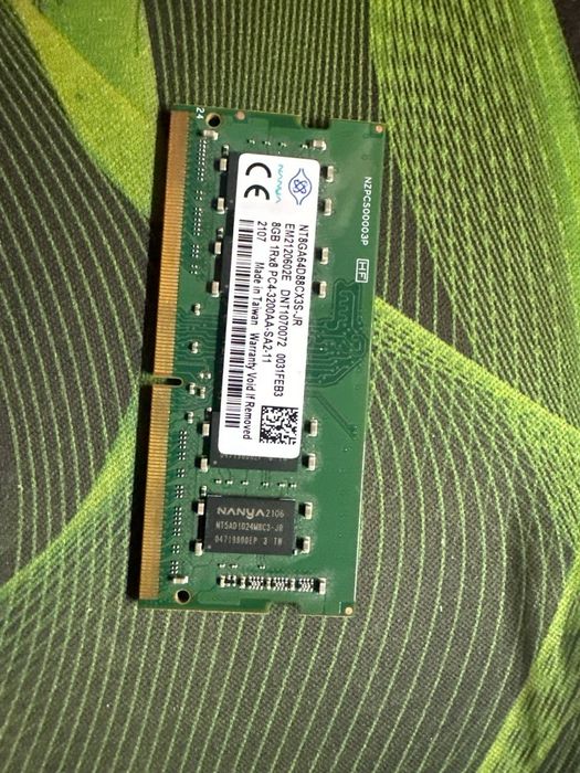 Ozu ddr4 8gb 3200 mhg noutbook