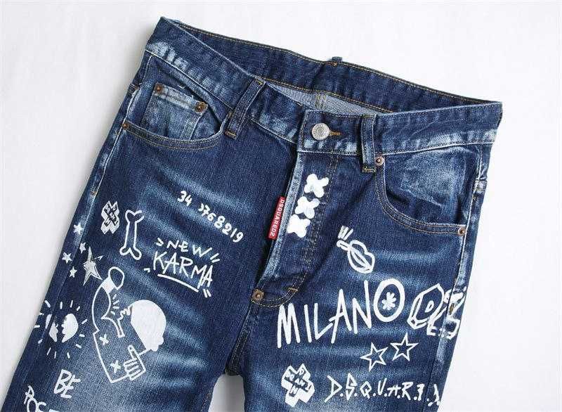 Мъжки дълги Дънки Dsquared2 New 2025 Italy 2002