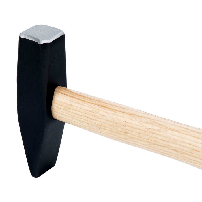 Молоток слесарный, 400г, квадратный боек, деревянная рукоятка// Sparta
