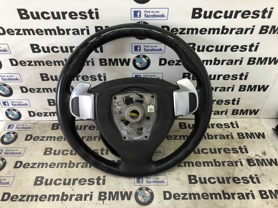 Volan pachet M sport cu airbag,padele,incalzire BMW F07,F10,F12,F01