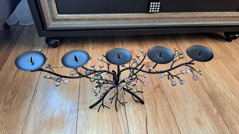 Подсвечник из ковка