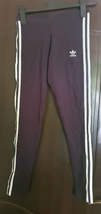 Pantaloni Adidasi negri subtiri marimea S