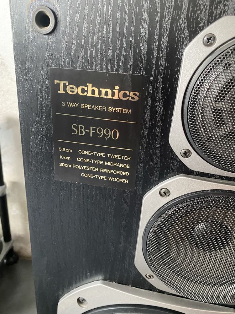 Technics говорители + усилвател