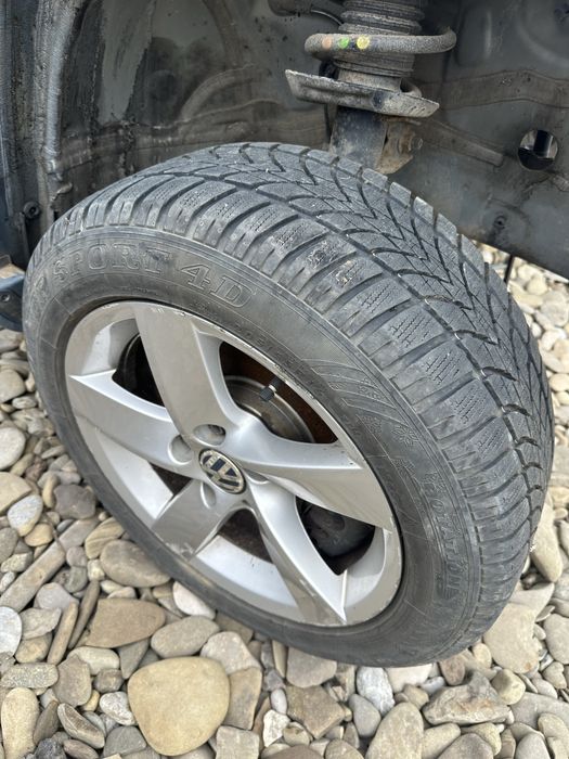 Set Roti Aliaj 5x112 r16 Vag cu anvelope M+S