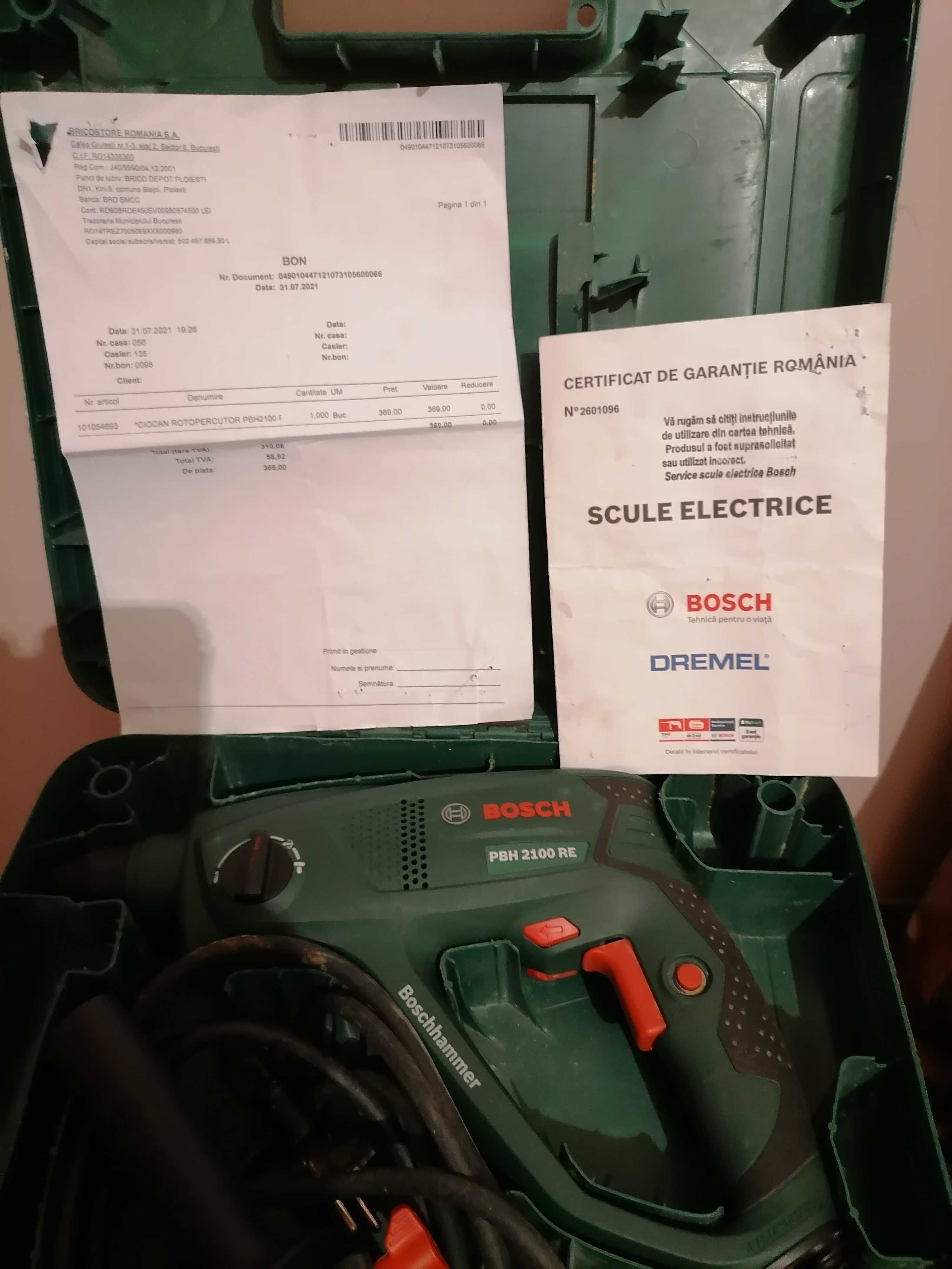 Ciocan rotopercutor bosch