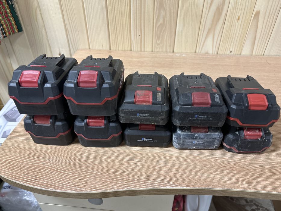 Бокс батерии parkside