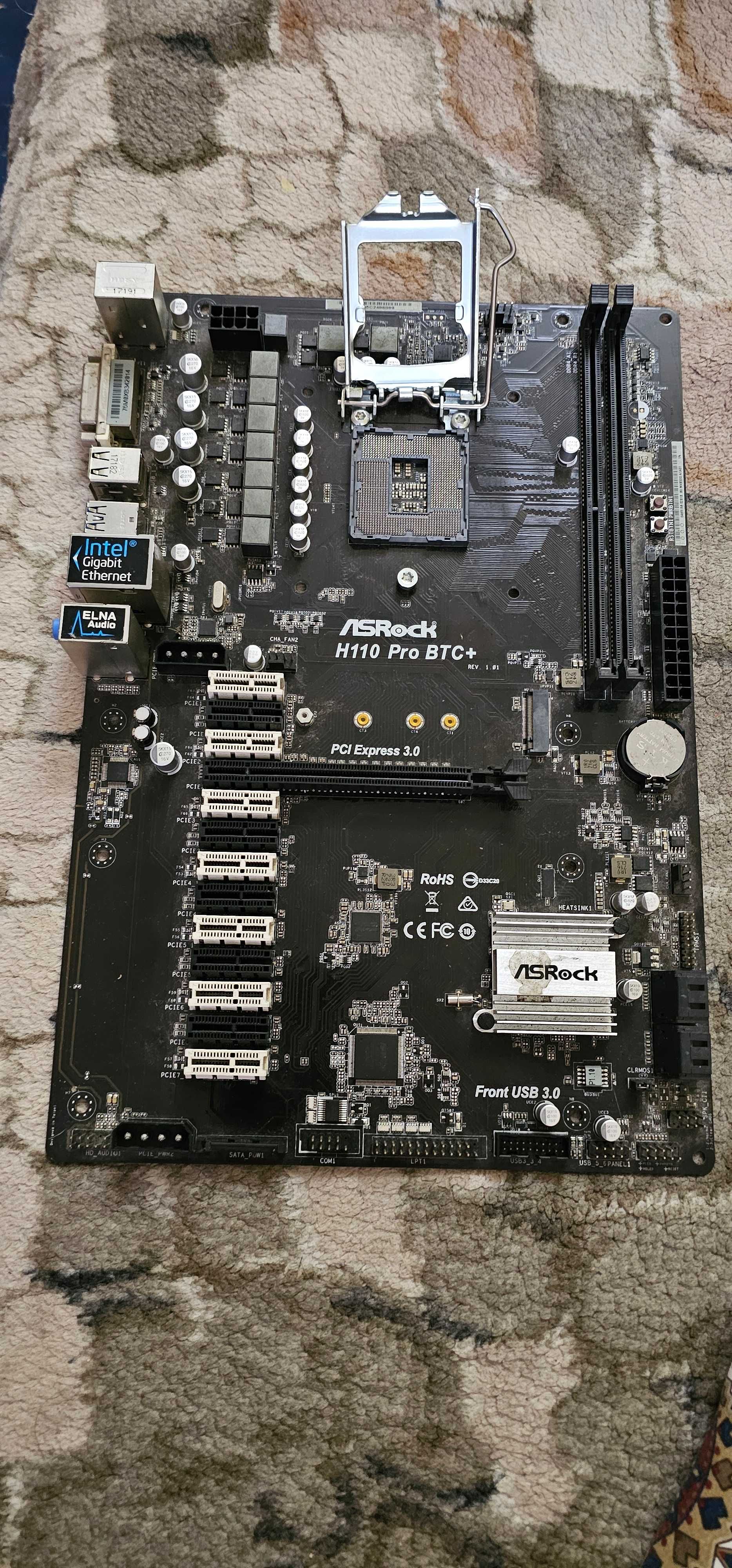 Placa de baza Asrock H110 PRO BTC, Socket 1151