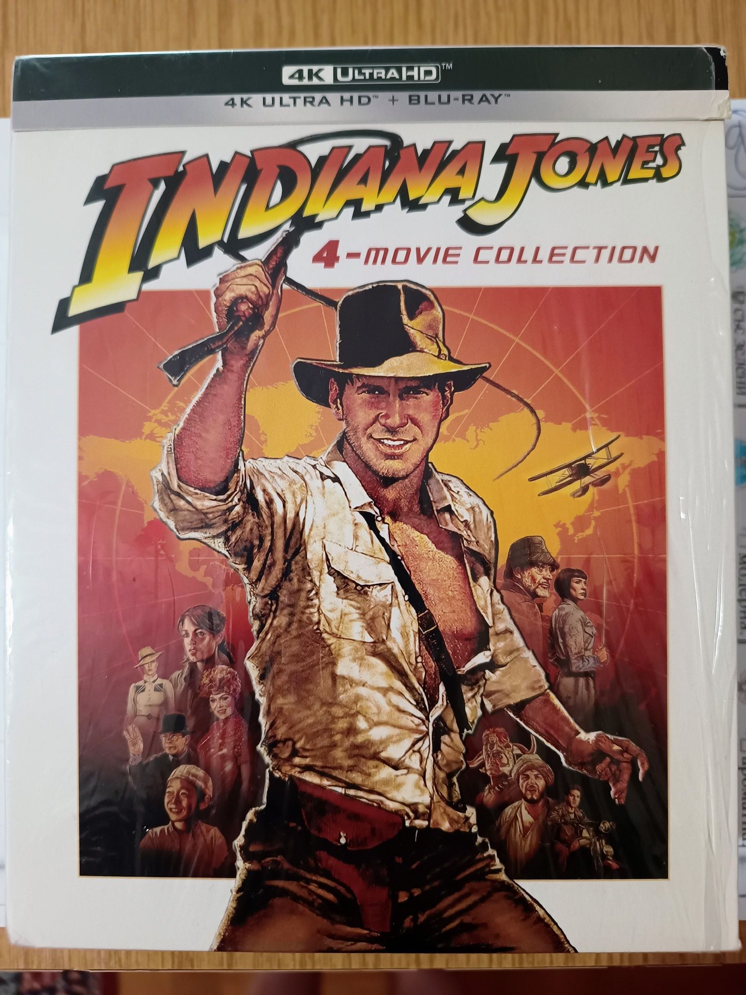 Indiana Jones 4 movie 4K + Blu Ray disc / без Бг субтитри