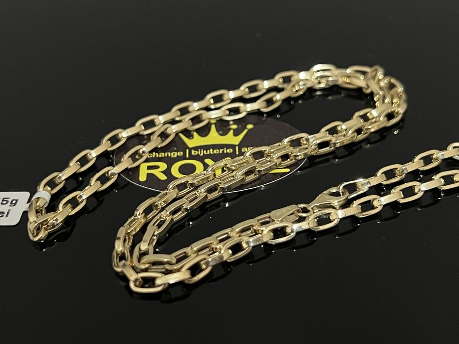 Bijuteria Royal CB : Lant aur 14k barbatesc 9,45gr