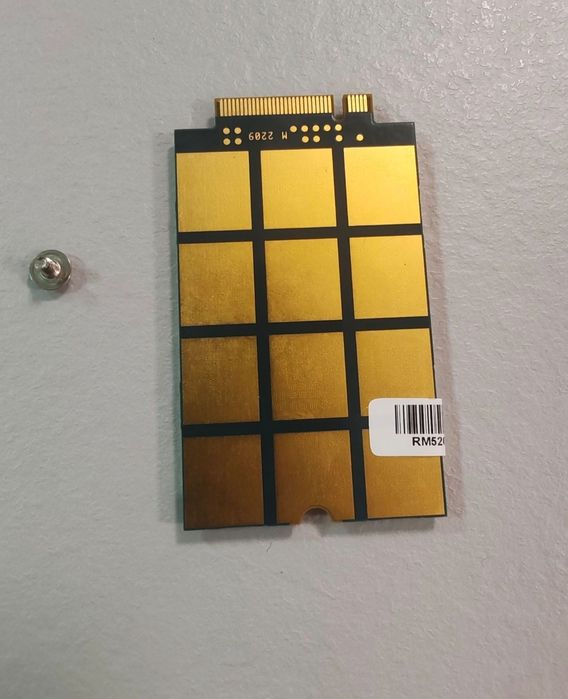 SUPER PRET ! Modul WWAN 5G M.2 Quectel RM520N-GL - Carbon Gen12/T14 Ge