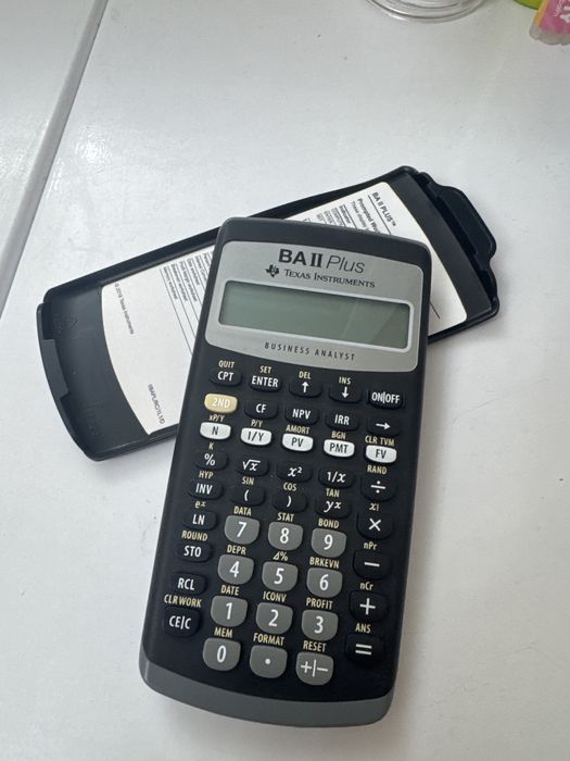Финансовый Калькулятор Texas Instruments Ba 2 Plus