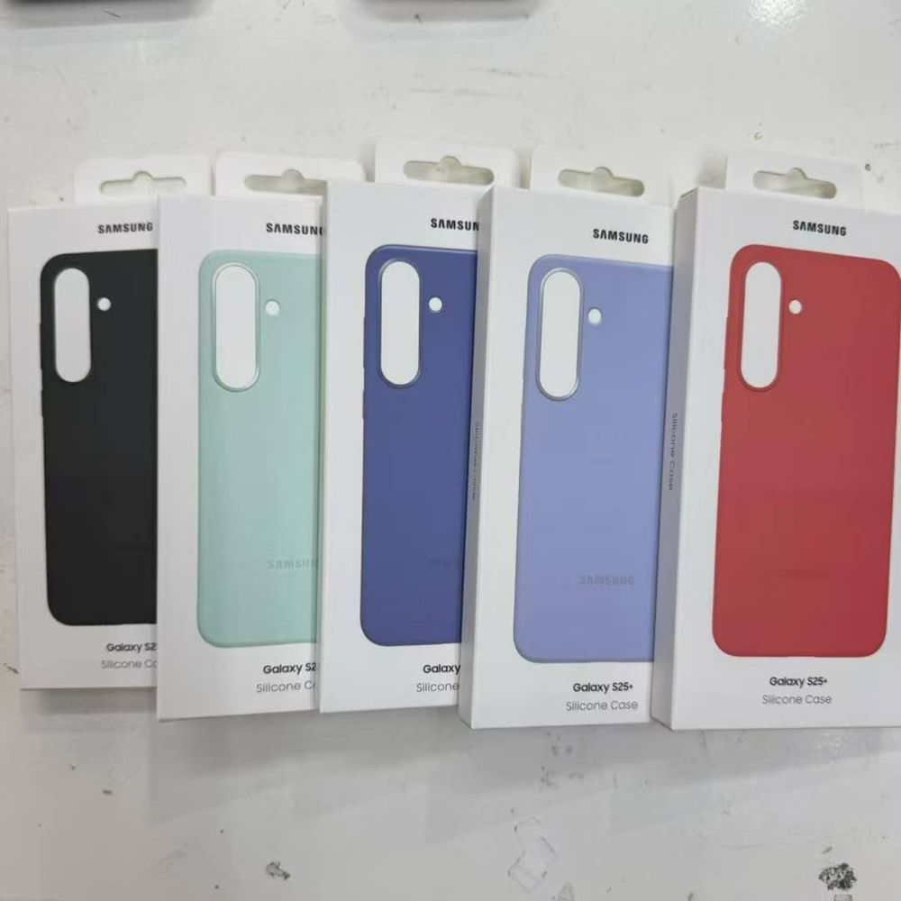 Galaxy Samsung S25 plus чехол оригиналный Silicon case