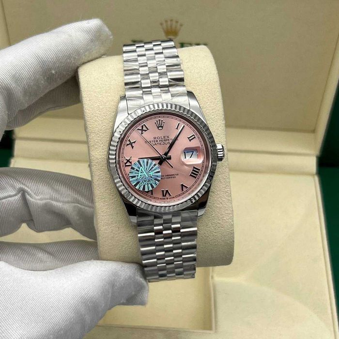 rolex datejust 36mm розов циферблат