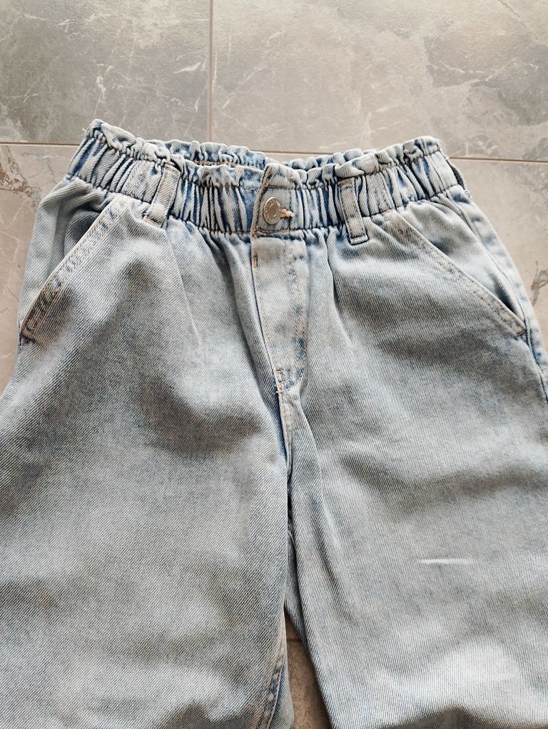 Детско  кожено яке Sinsay , детски дънки H&M