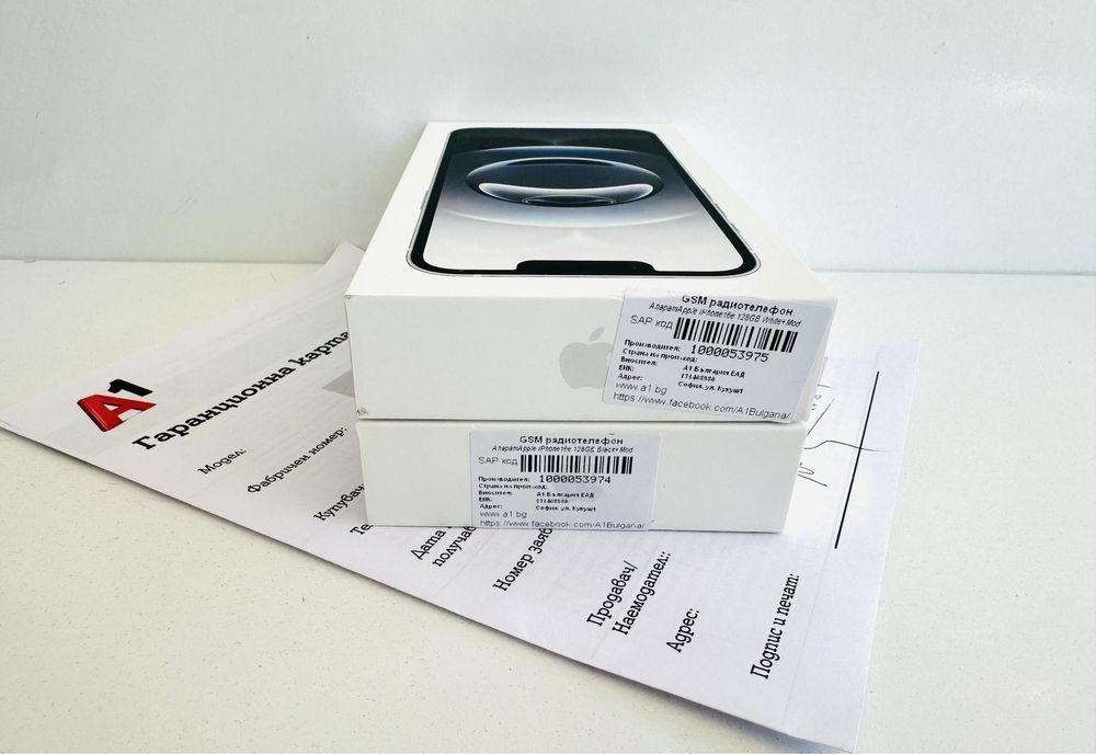 НОВ! iPhone 16e 128GB Black / White 2г.ГАРАНЦИЯ!