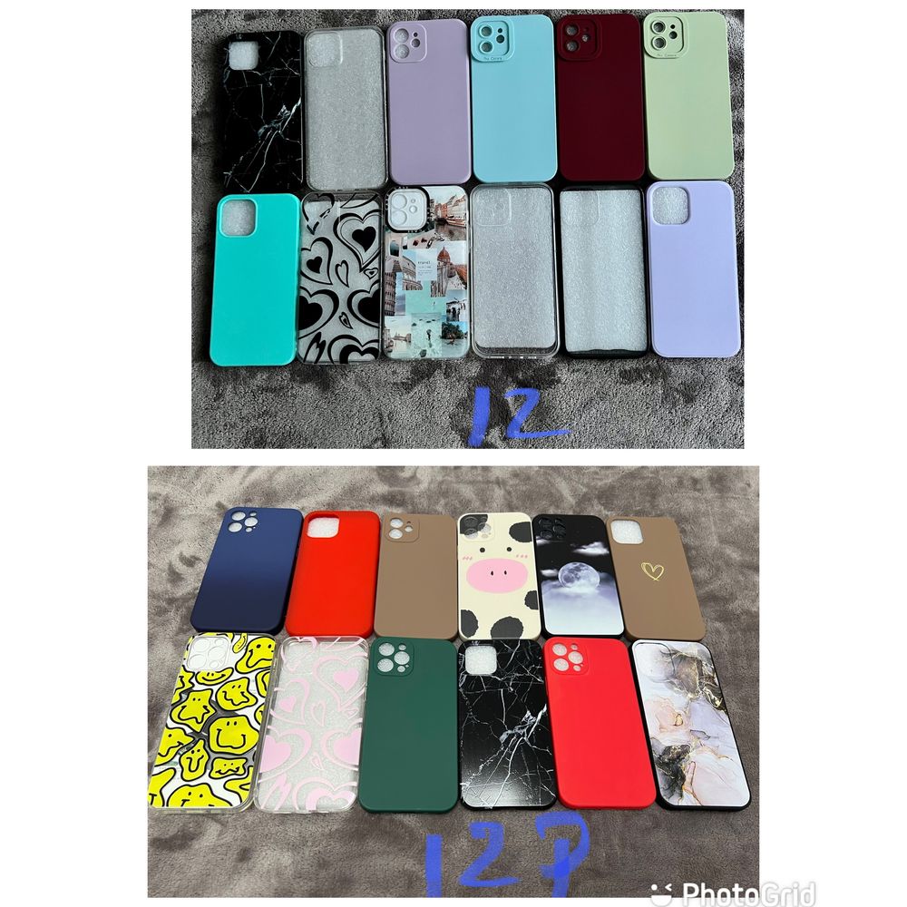 husa iPhone 11 12 13 14 15 cu protecție camere toate versiunile