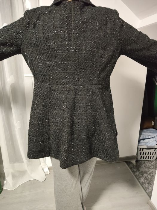 Paltonaș dama superb, cu sclipici, XXL