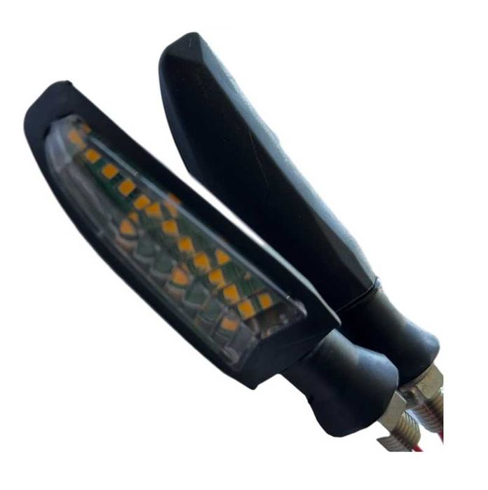 Мигачи за мотор Mercado Trade, С бягащ мигач, LED, 12V