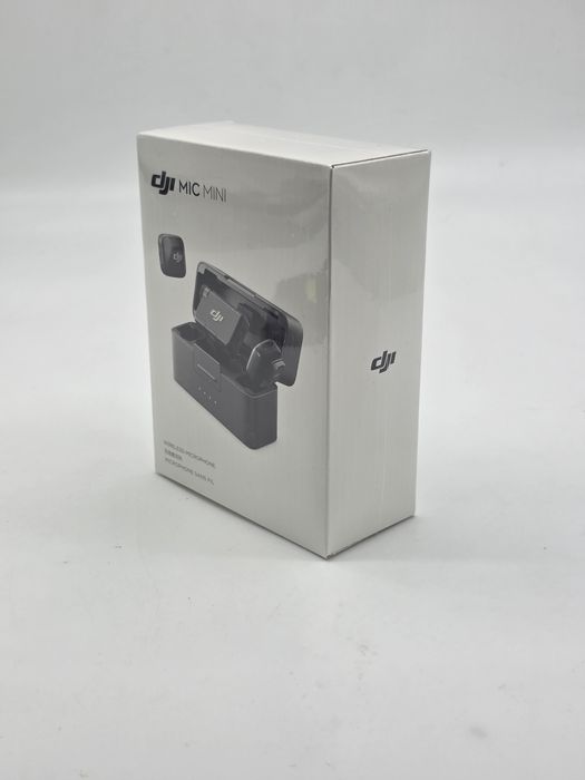 Kit DJI MIC Mini, 2x microfon, 1x receptor, 1x statie incarcare, Wirel
