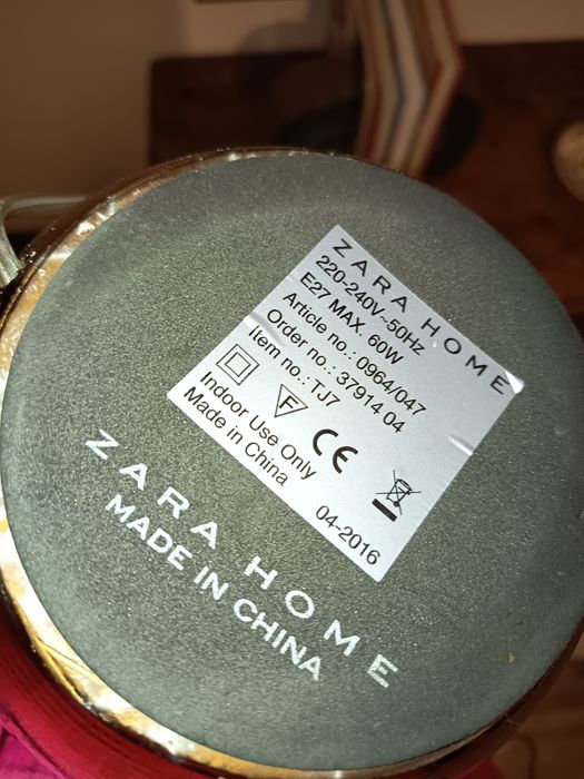Zara home, lampă de masă
Zara Home, lampă de masă