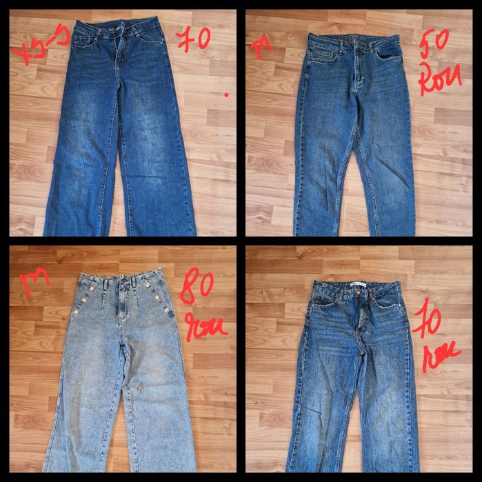 Blugi dama zara, stradivarius