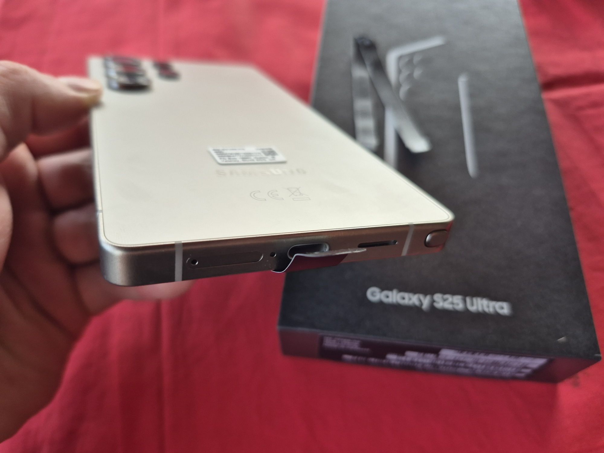 -Samsung S25Ultra, Nou, Sigilat, Neactivat, 256Gb, 12Ram, 3 cicluri in