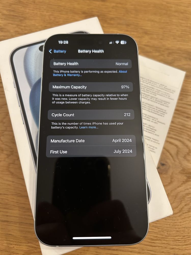 Iphone 15 128gb гаранция