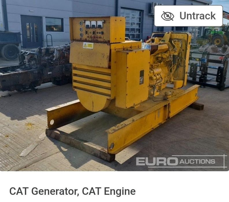 Генератор дизельная электростанция 110 кВт Caterpillar cat