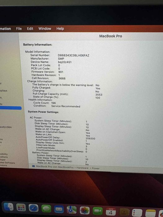 MacBook Pro A1708 13` 2017/SSD 256GB/ i5 2.3-3.6 GHz //8 RAM  2133 MHz