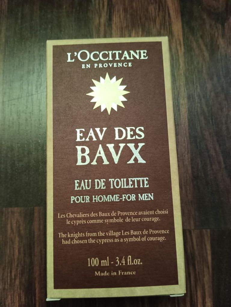 L'occitane EAU des baux 100 ml