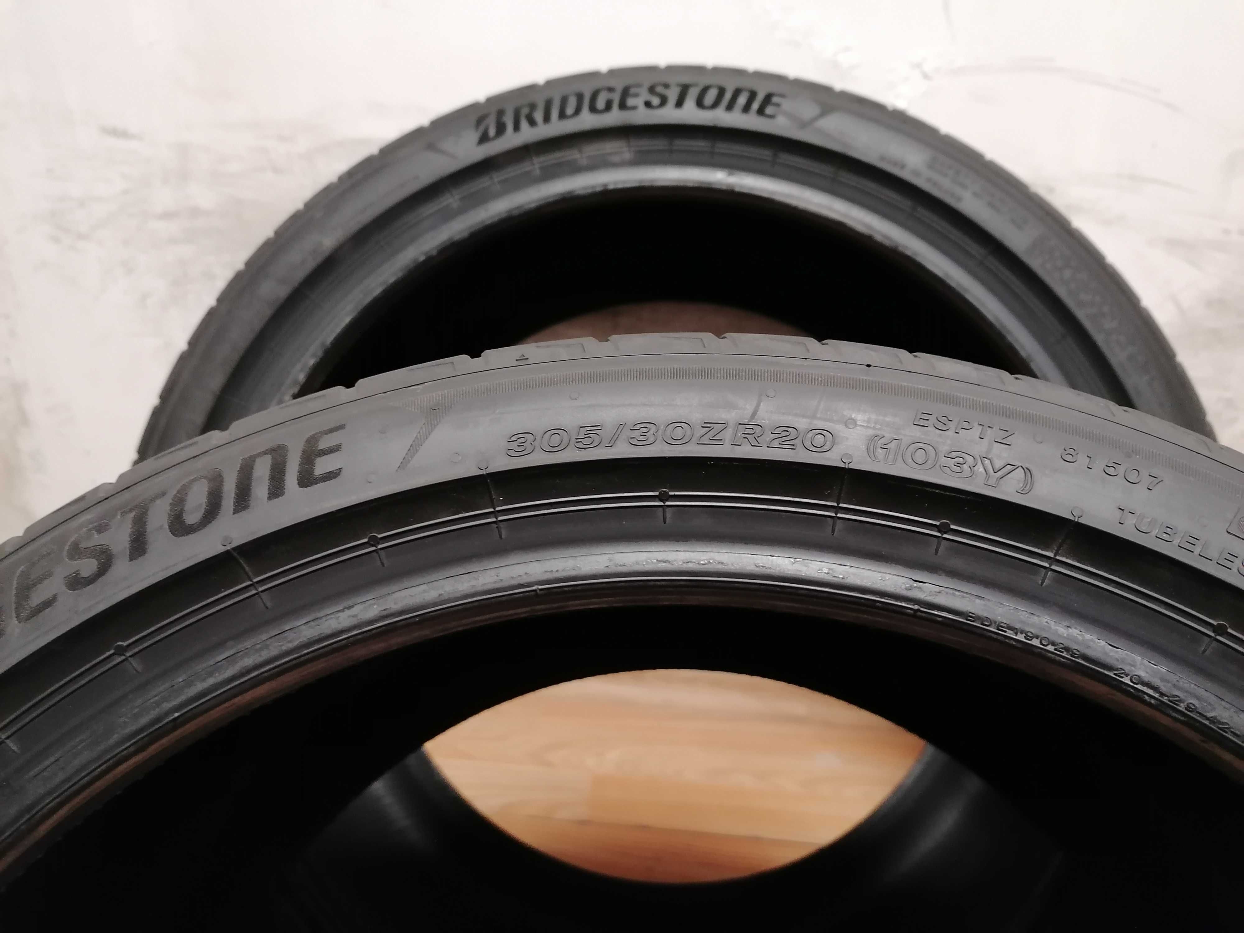 2 бр. 305/30/20 Bridgestone / летни гуми