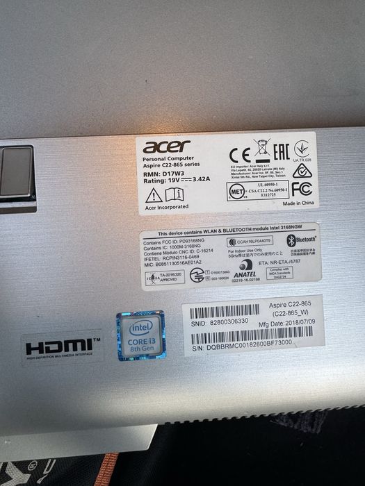 Продам моноблок Acer в хорошем состоянии