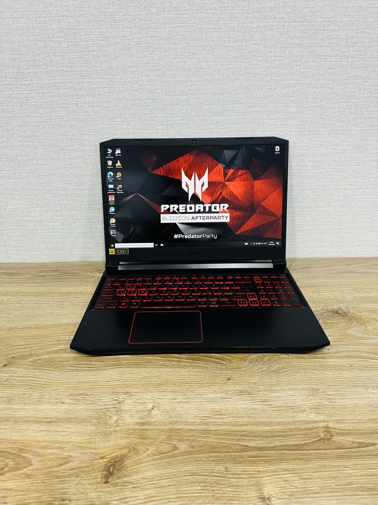 ACER Nitro Gaming Core i5+GTX1650 Мощный Игровой ноутбук с Гарантией