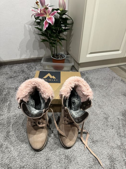 Ghete piele naturata BUGATI