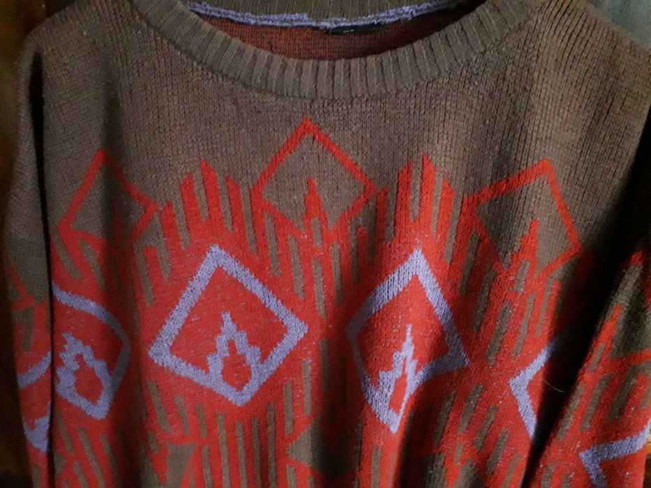 Мъжка блуза на фигури широка XL-2XL