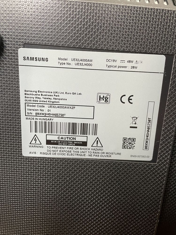 Телевизор Samsung UE32J4000 за части