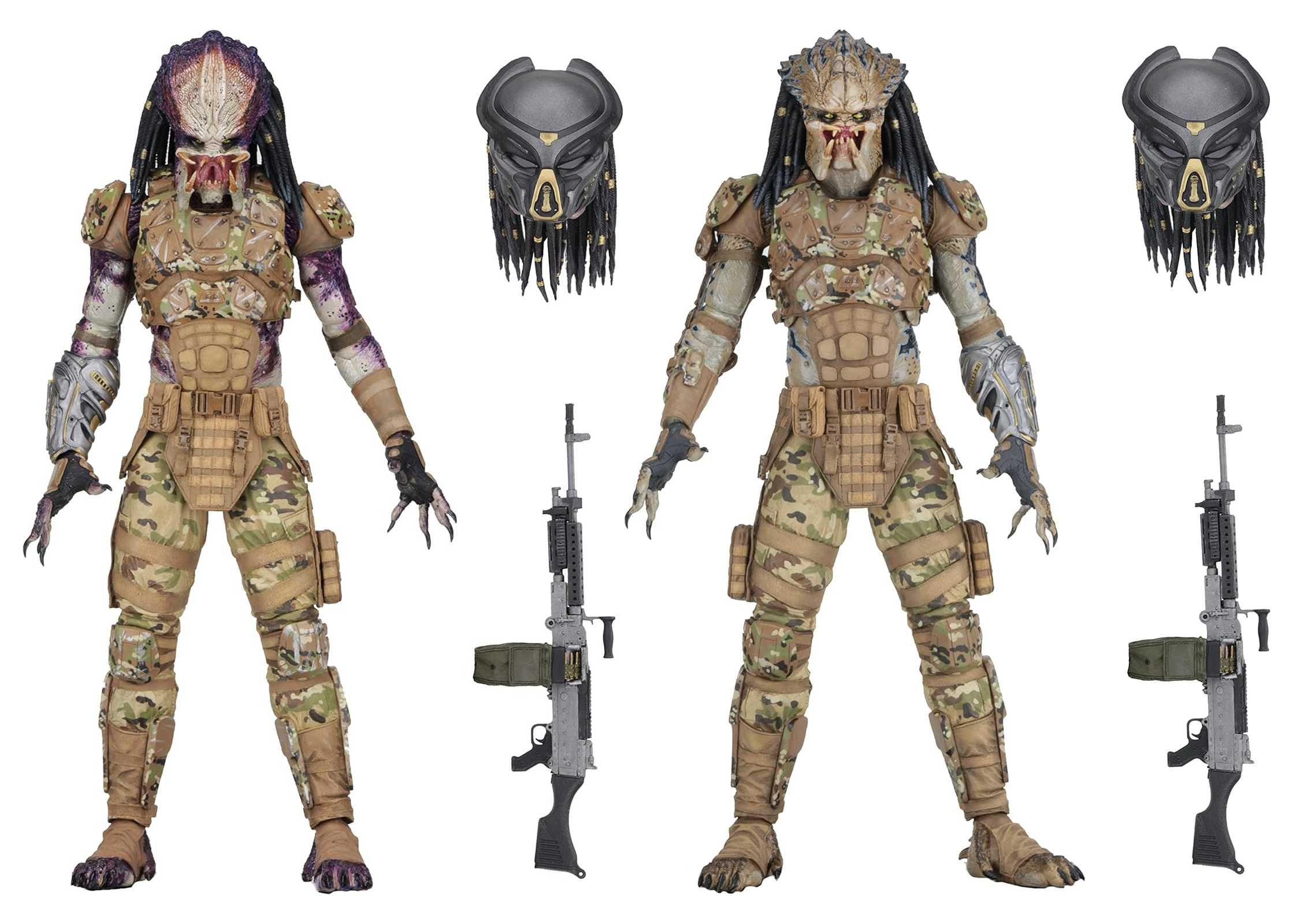 Екшън фигури NECA Emissary Predator 1 & 2