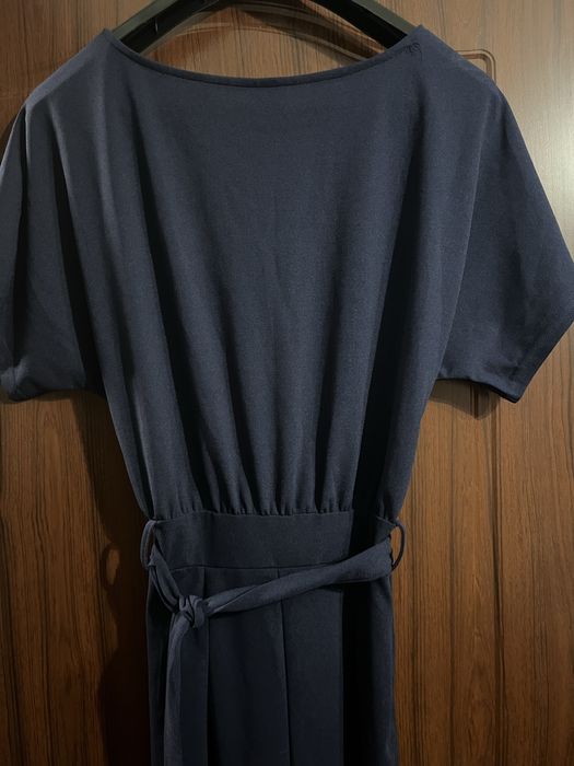 Дълъг гащеризон- цвят индиго