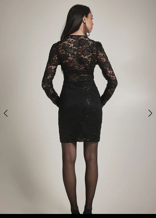 Черна официална рокля BSB