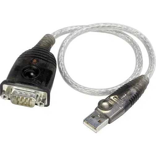 Cablu adaptor USB serial RS232 DB9 RJ45 consola cantar POS - Prolific
